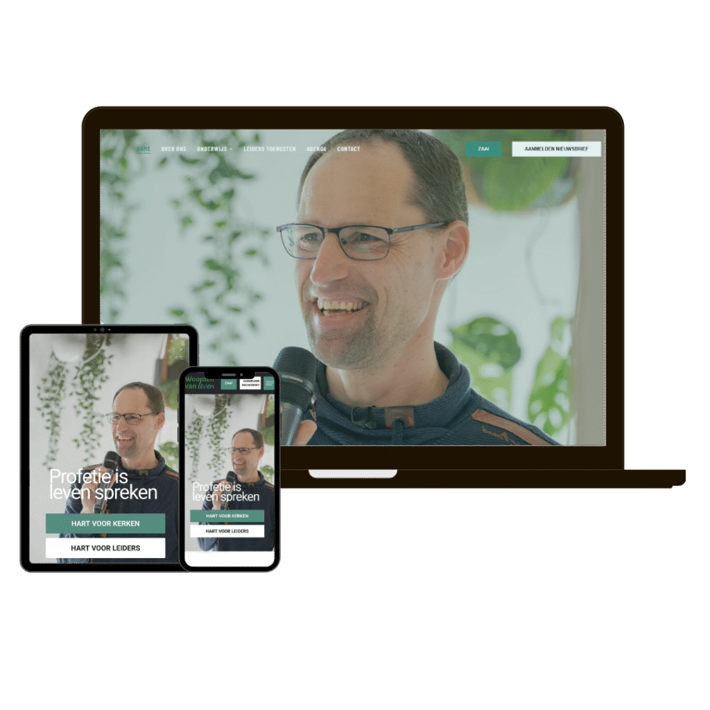 Woorden van Leven website